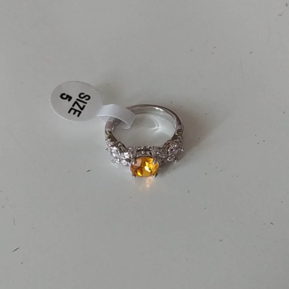 Fragrant Jewels Ring, Amber